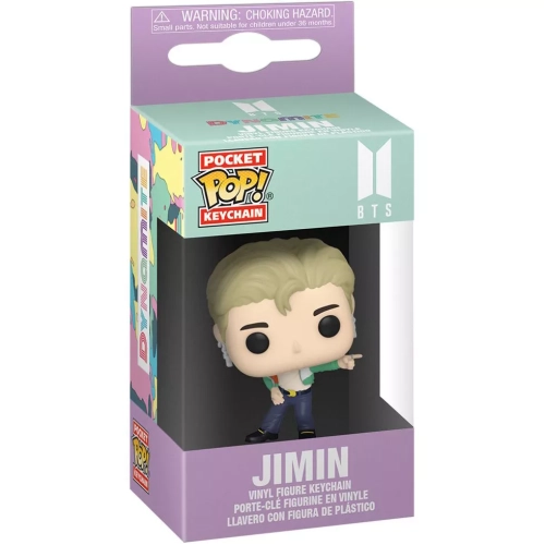 Funko Pop! Jimin Pocket Pop! Keychain BTS Rocks Vinyl Figure Box