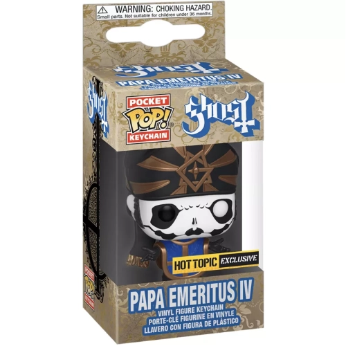 Funko Pop! Papa Emeritus IV Pocket Pop! Keychain Ghost Box