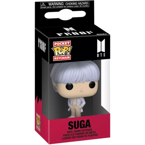 Funko Pop! Suga Pocket Pop! Keychain BTS Rocks Vinyl Figure Box