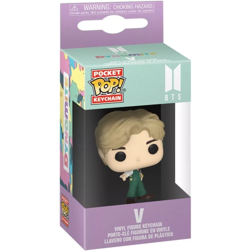 Funko Pop! V Pocket Pop! Keychain BTS Rocks Vinyl Figure Box