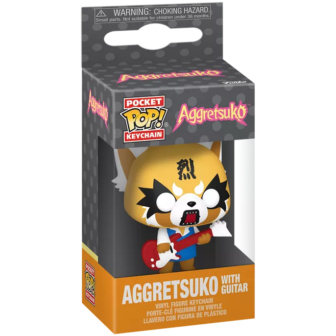 Aggretsuko with Guitar Box