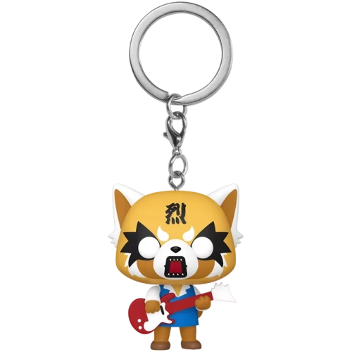 Funko Pop! Aggretsuko with Guitar Pocket Pop! Keychain