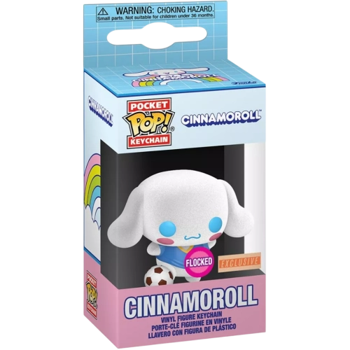 Funko Pop! Cinnamoroll Pocket Pop! Keychain with Soccer Ball Box