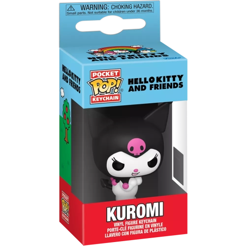 Funko Pop! Kuromi Pocket Pop! Keychain Hello Kitty and Friends Box