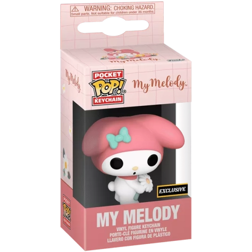 Funko Pop! My Melody Pocket Pop! Keychain with Flower Box