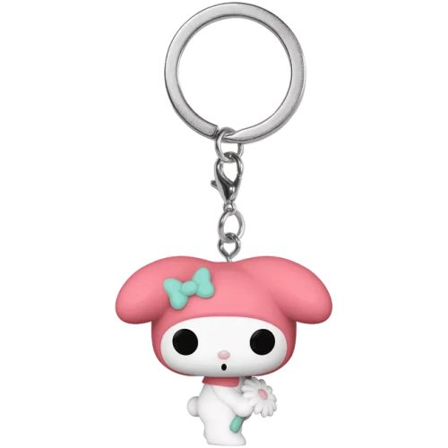 Funko Pop! My Melody Pocket Pop! Keychain with Flower