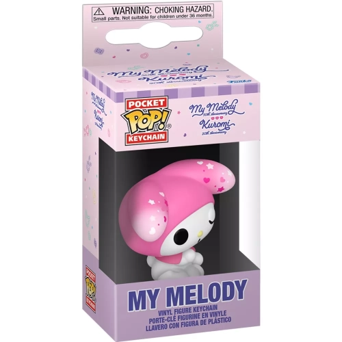 Funko Pop! My Melody Pocket Pop! Keychain My Melody 30th Anniversary Kuromi 20th Anniversary Box