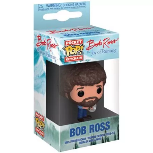 Funko Pop! Bob Ross Pocket Pop! Keychain Bob Ross The Joy of Painting Box