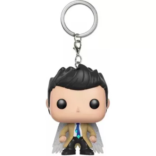 Funko Pop! Castiel Pocket Pop! Keychain Wings Supernatural Join the Hunt