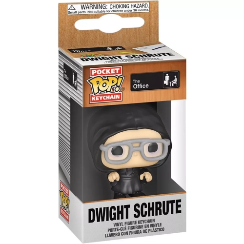 Funko Pop! Dwight Schrute Pocket Pop! Keychain as Dark Lord Box