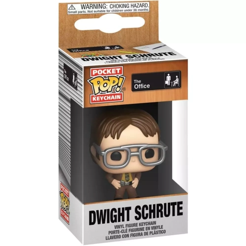 Funko Pop! Dwight Schrute Pocket Pop! Keychain The Office Box