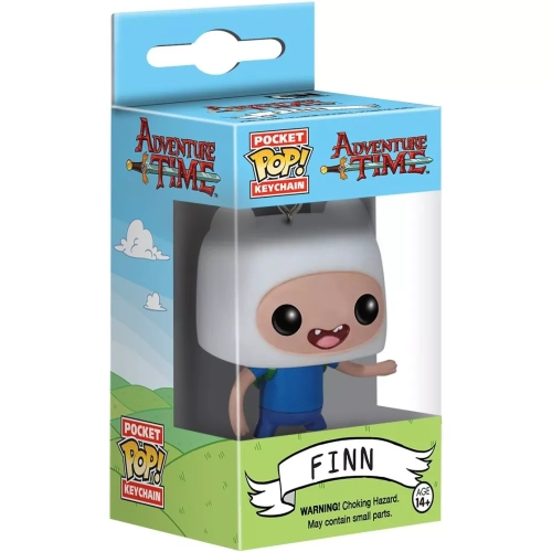 Funko Pop! Finn Pocket Pop! Keychain Adventure Time Box