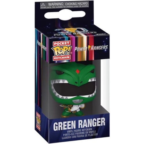 Funko Pop! Green Ranger Pocket Pop! Keychain with Power Dagger Box