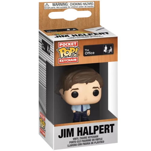 Funko Pop! Jim Halpert Pocket Pop! Keychain The Office Box