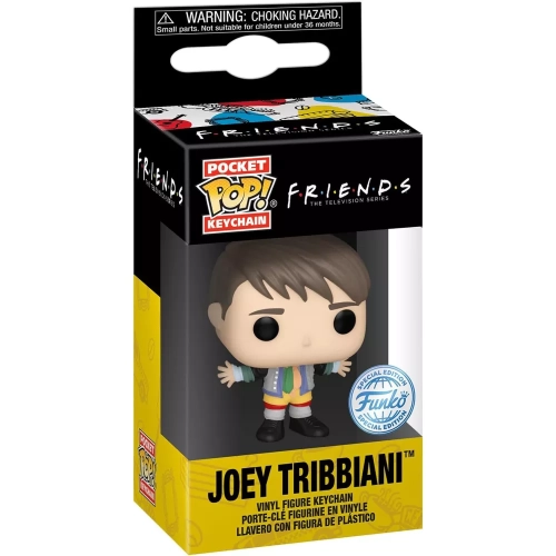 Funko Pop! Joey Tribbiani Pocket Pop! Keychain in Chandler's Clothes Box
