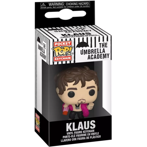 Funko Pop! Klaus Pocket Pop! Keychain The Umbrella Academy Box