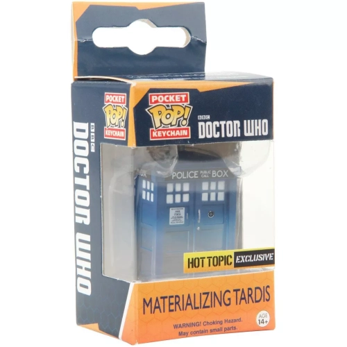 Funko Pop! Materializing Tardis Pocket Pop! Keychain Box