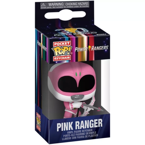 Funko Pop! Pink Ranger Pocket Pop! Keychain with Power Bow Box