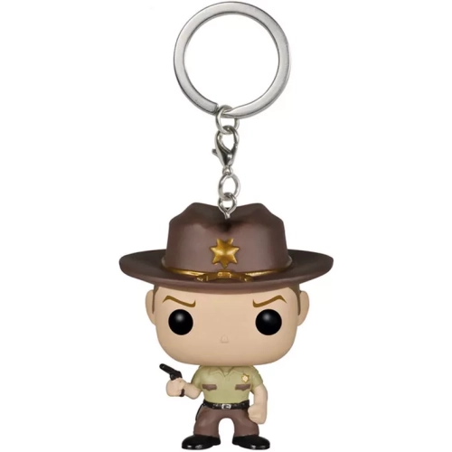 Funko Pop! Rick Grimes Pocket Pop! Keychain AMC The Walking Dead