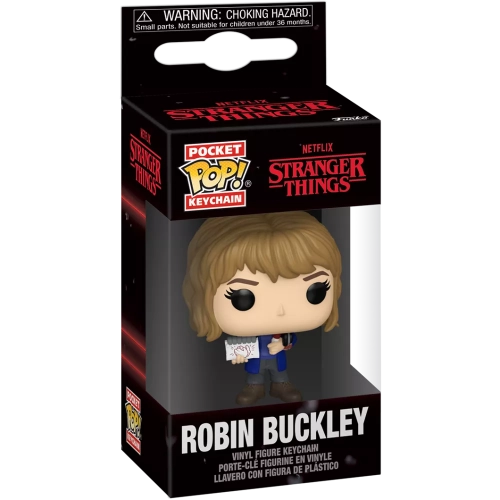 Funko Pop! Robin Buckley Pocket Pop! Keychain Netflix Stranger Things Box