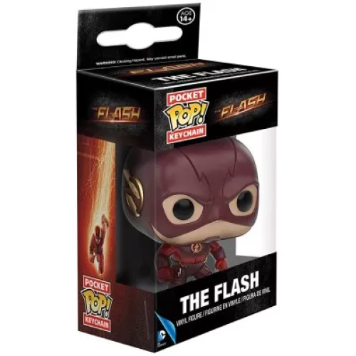 Funko Pop! The Flash Pocket Pop! Keychain Television Box