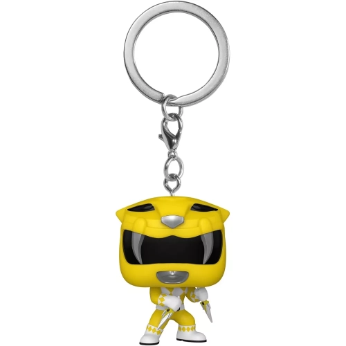Funko Pop! Yellow Ranger Pocket Pop! Keychain with Power the Daggers