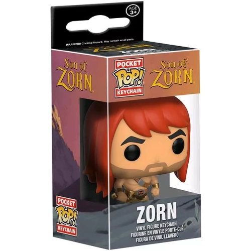 Funko Pop! Zorn Pocket Pop! Keychain Son of Zorn Television Box