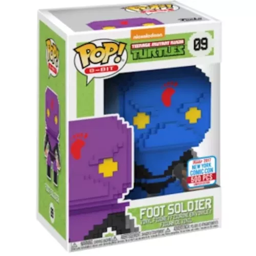 Funko Pop! Foot Soldier #09 Blue Nickelodeon Teenage Mutant Ninja Turtles Box