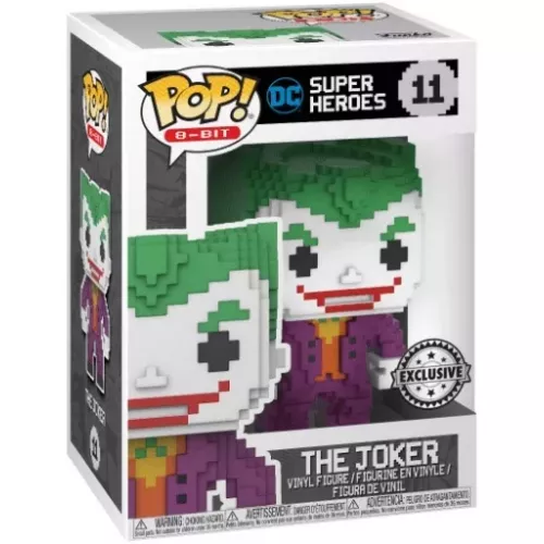 Funko Pop! The Joker #11 DC Super Heroes 8-Bit Vinyl Figure Box
