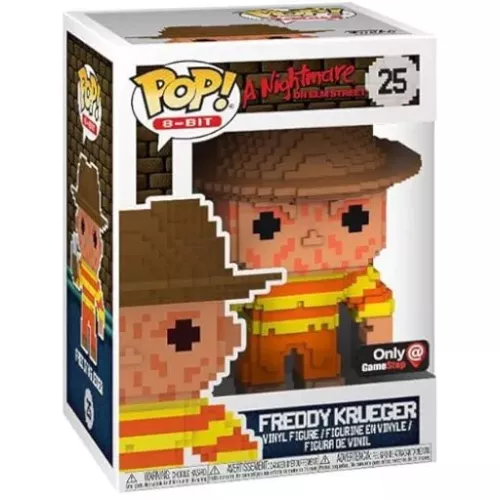 Funko Pop! Freddy Krueger #25 NES Colors A Nightmare on Elm Street Box