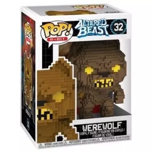 Funko Pop! Werewolf #32 Altered Beast 8-Bit Vinyl Figure Box