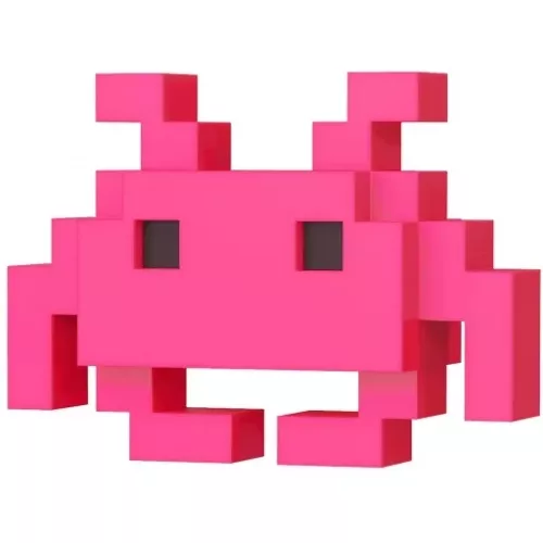 Funko Pop! Medium Invader #33 Pink Space Invaders 8-Bit