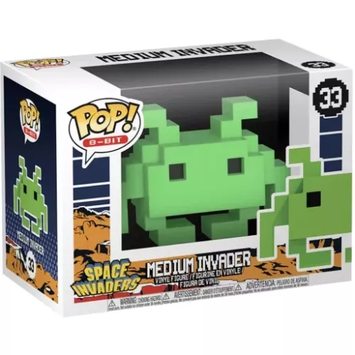 Funko Pop! Medium Invader #33 Space Invaders 8-Bit Box