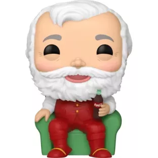 Coca-Cola Santa in Chair image