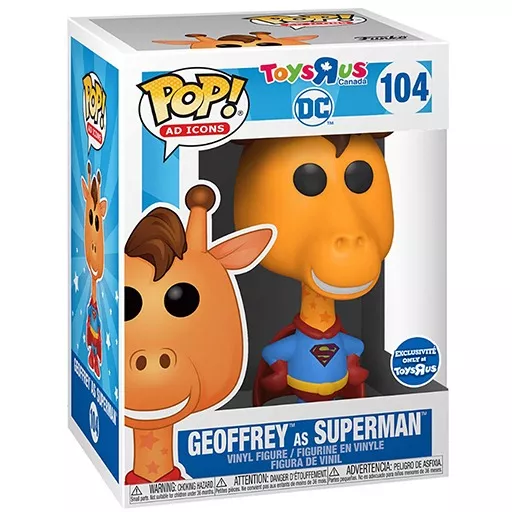 Geoffrey as Superman Box