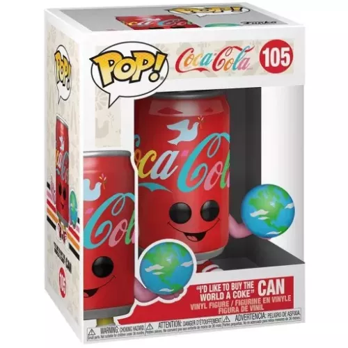 Funko Pop! "I'd Like to Buy the World a Coke" Can #105 Box