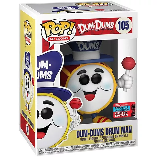 Dum Dums Drum Man Box