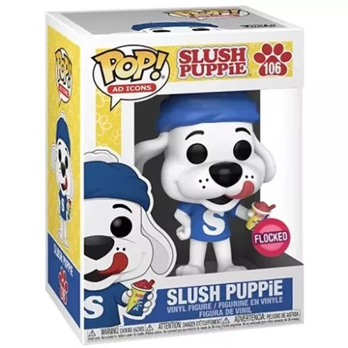 Funko Pop! Slush Puppie #106 Flocked Ad Icons Vinyl Figure Box