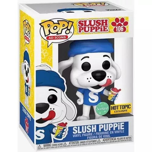 Funko Pop! Slush Puppie #106 Scented Ad Icons Vinyl Figure Box