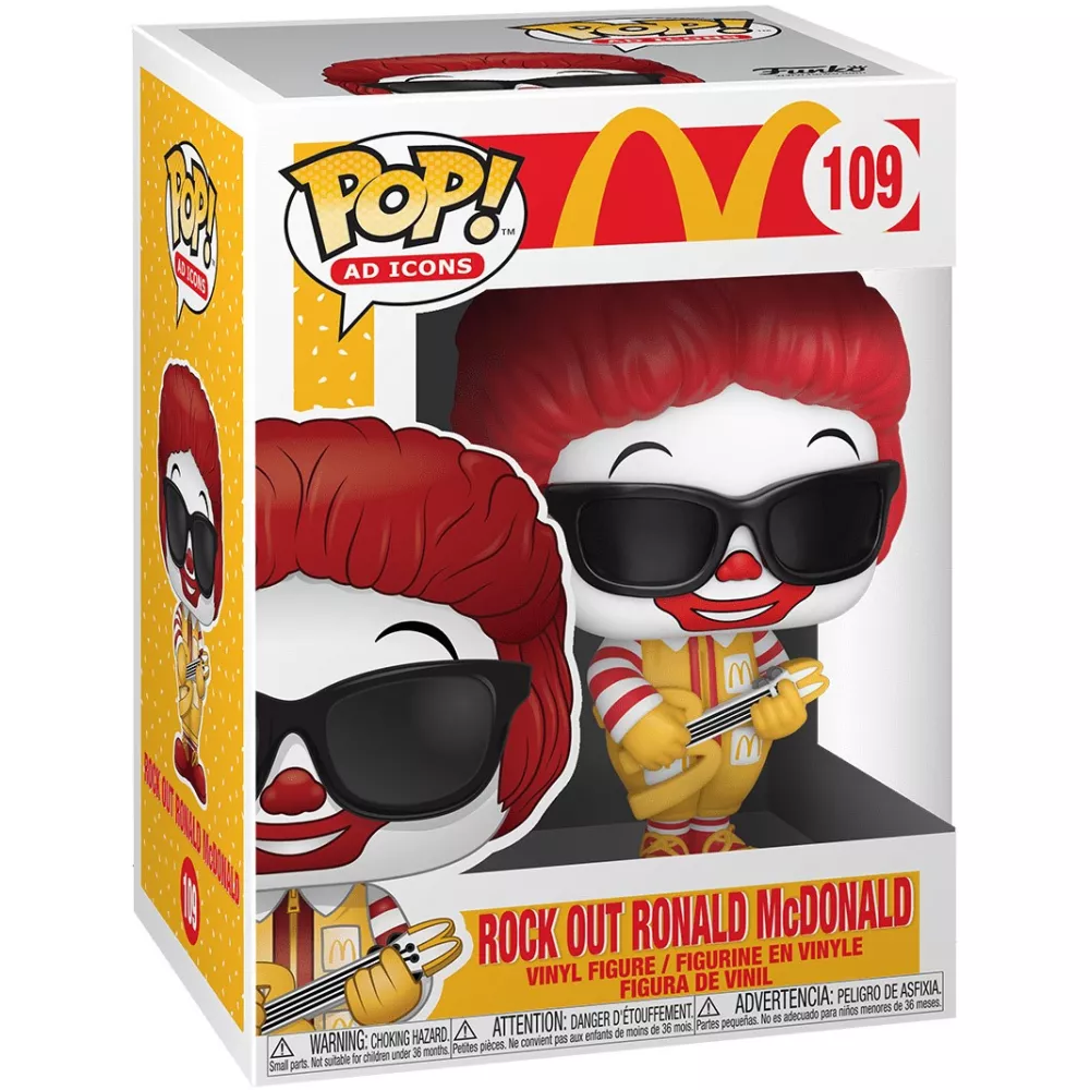 Rock Out Ronald McDonald Box