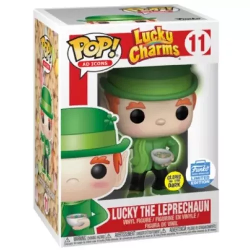 Funko Pop! Lucky the Leprechaun #11 Glows in the Dark Box