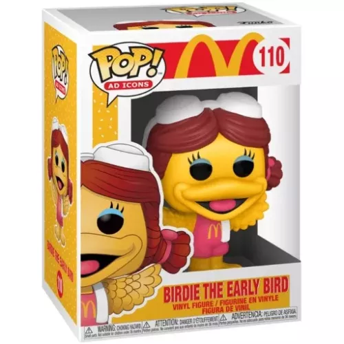 Funko Pop! Birdie the Early Bird #110 McDonald's Ad Icons Box