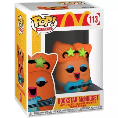 Funko Pop! Rockstar McNugget #113 McDonald's Ad Icons Box
