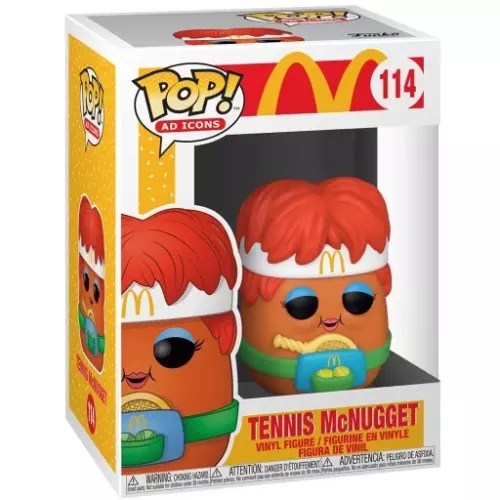 Funko Pop! Tennis McNugget #114 McDonald's Ad Icons Box