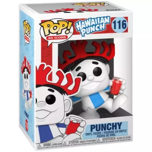 Funko Pop! Punchy #116 Hawaiian Punch Ad Icons Vinyl Figure Box