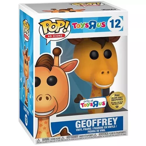 Funko Pop! Geoffrey #12 Toys "R" Us Ad Icons Vinyl Figure Box