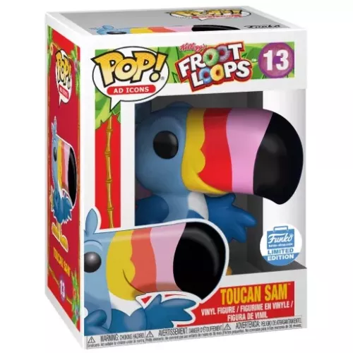 Funko Pop! Toucan Sam #13 Kellogg's Froot Loops Ad Icons Box