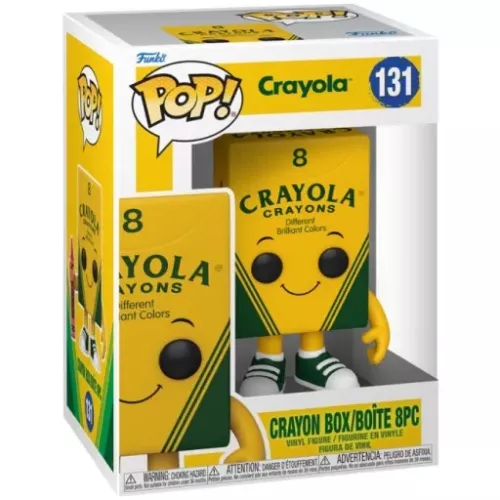 Funko Pop! Crayon Box #131 Crayola Ad Icons Vinyl Figure Box
