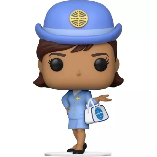 Funko Pop! Stewardess with White Bag #143 Pan Am Ad Icons