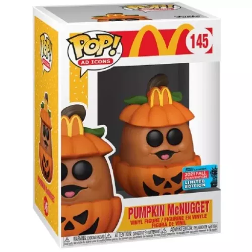 Funko Pop! Pumpkin McNugget #145 McDonald's Ad Icons Box